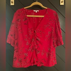 Madewell Daylight Top in Windswept Floral Size 16
